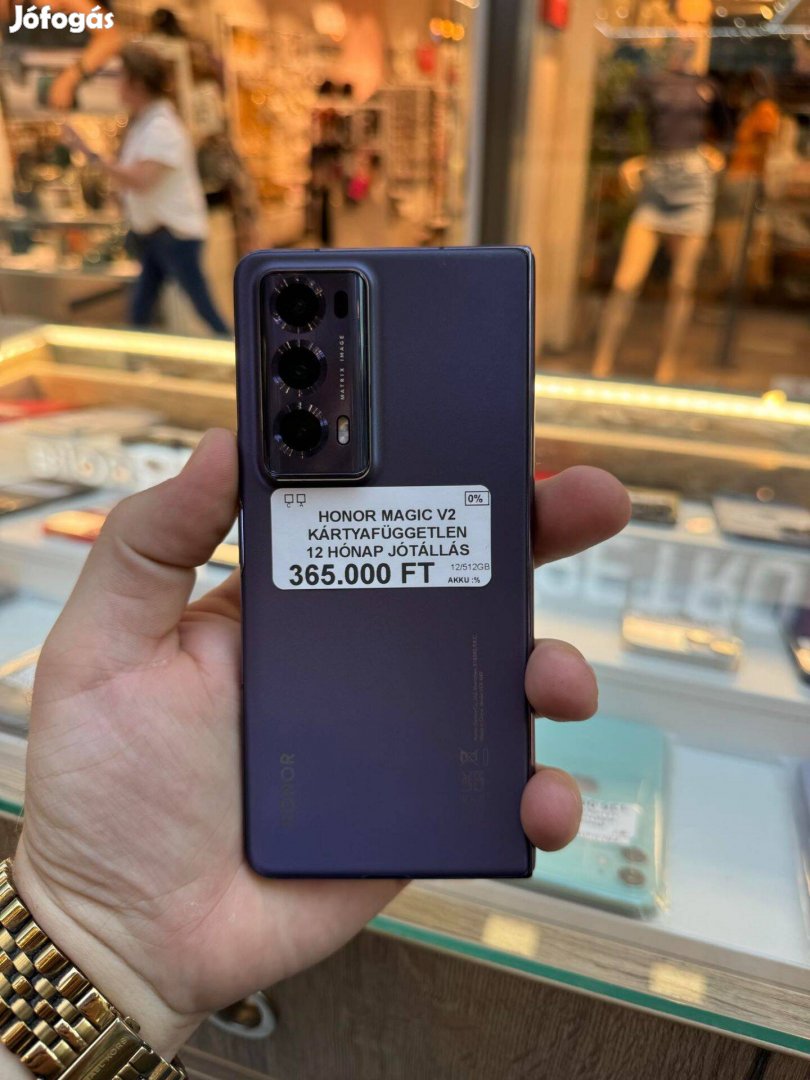 Honor Magic V2 512GB 1 év Jótállás!