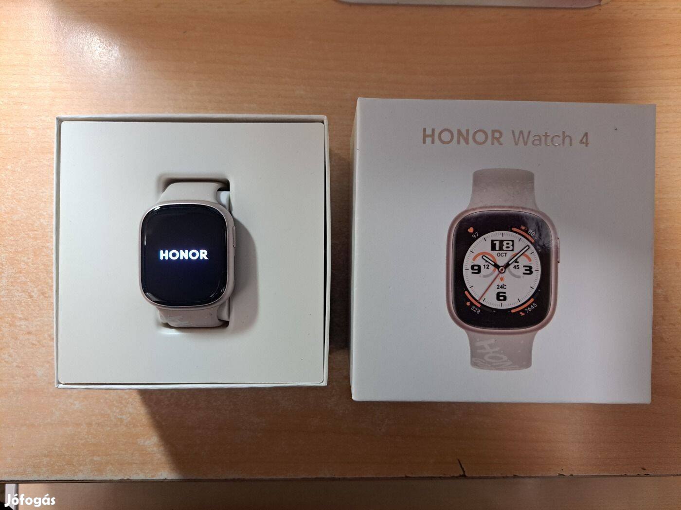 Honor Watch 4 45mm Okosóra Újszerű Gold Garival !