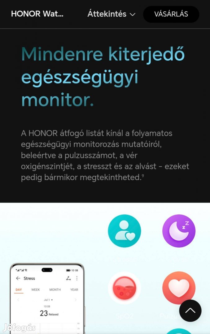 Honor Watch 4 okosóra