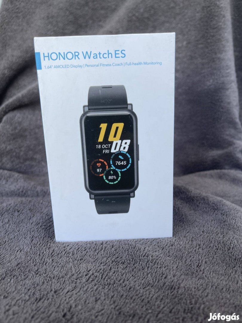 Honor Watch Es okosóra amoled dobozos fóliás patika állapot