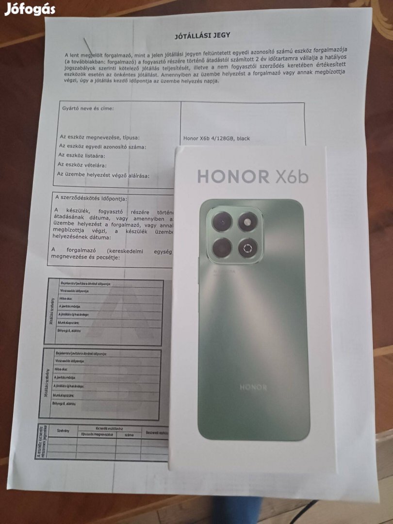 Honor X6B vadiúj eladó