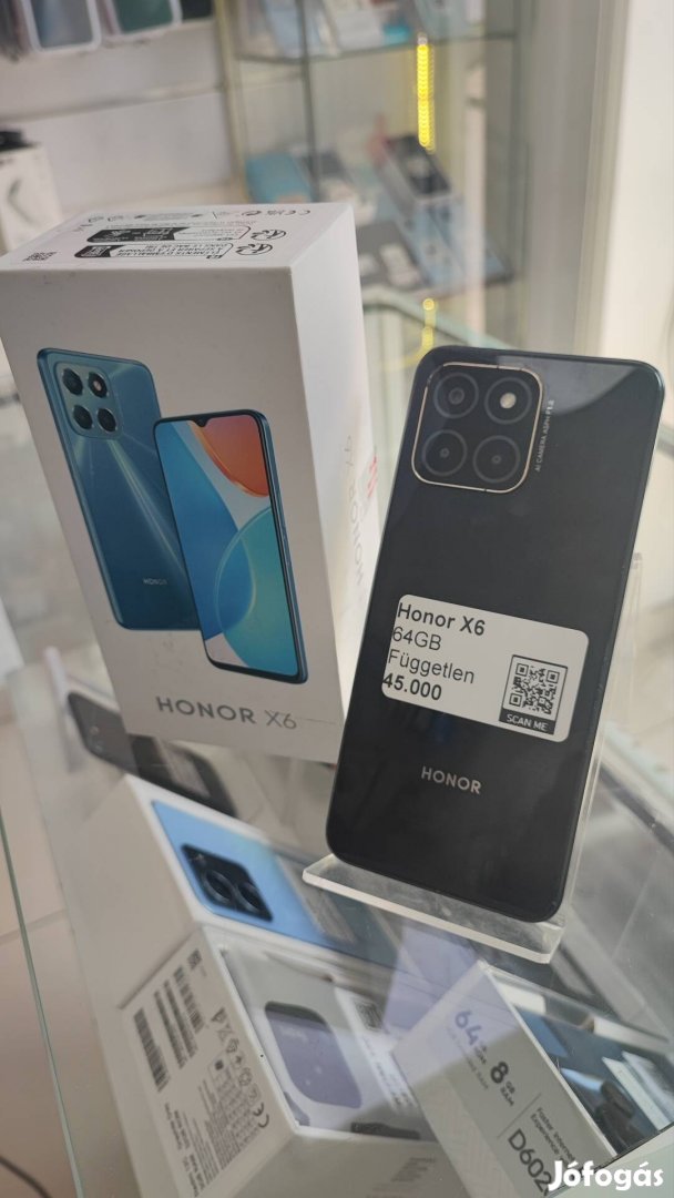 Honor X6-64GB-Kártyafüggetlen