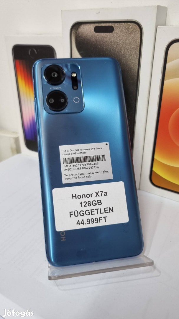 Honor X7A 128GB Fuggetlen Akció 