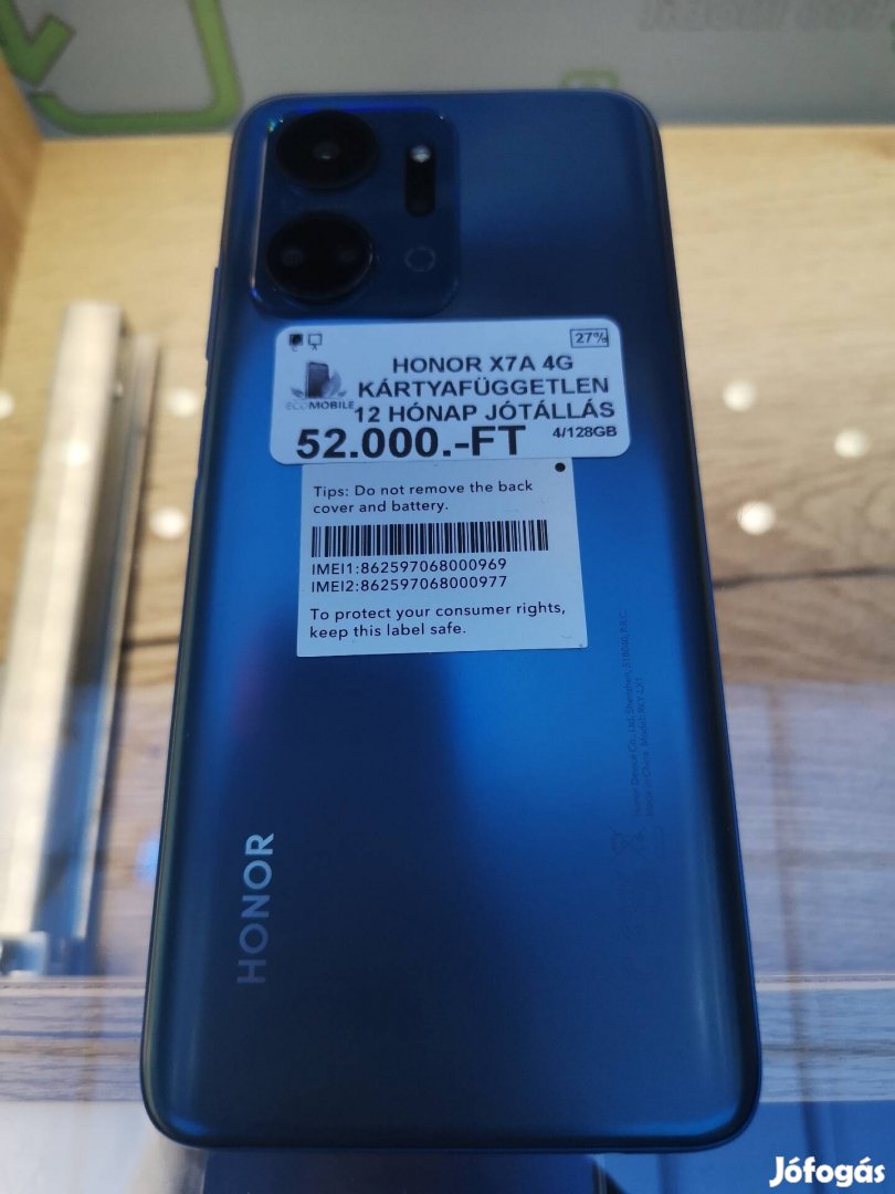 Honor X7A 4G