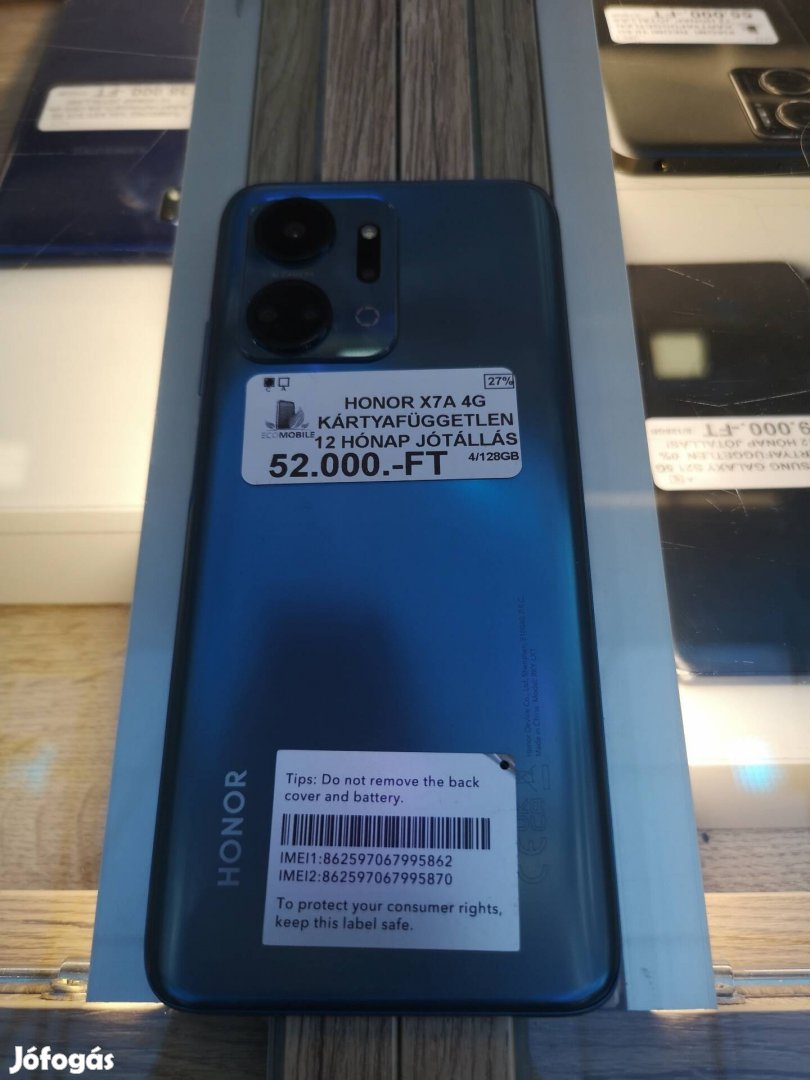 Honor X7A 4G