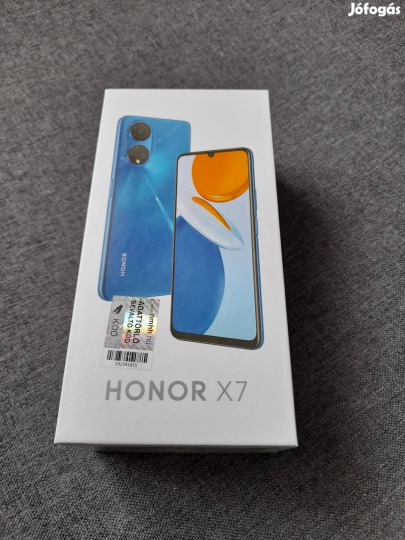 Honor X7 mobiltelefon.