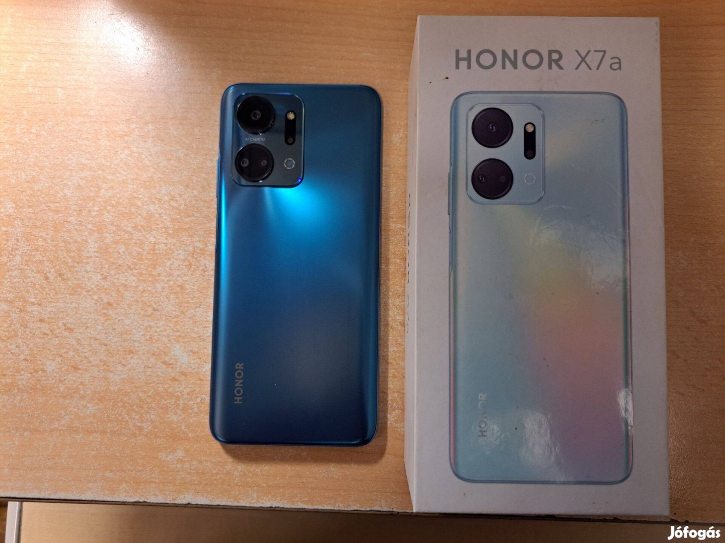 Honor X7a 4/128GB Dual Kék Újszerű Garanciás !