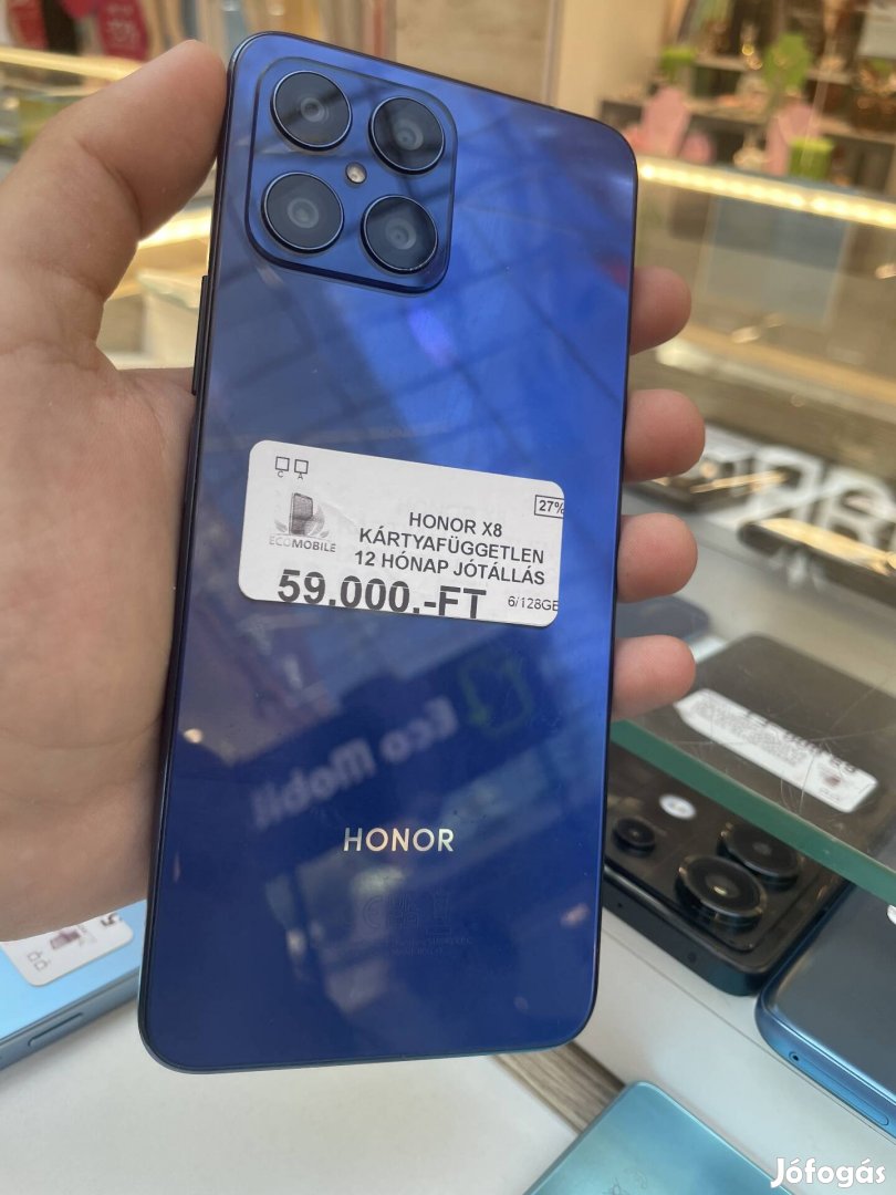 Honor X8(12 hónap jótállással)