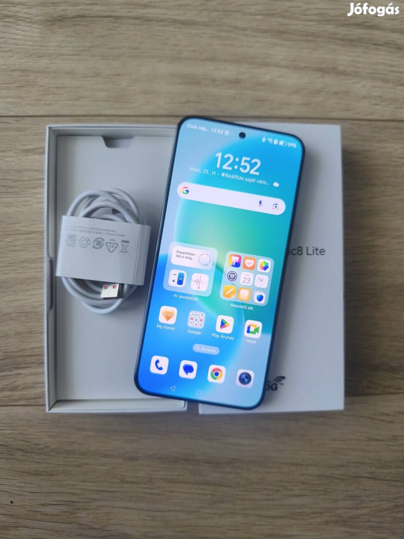 Honor magic 8 lite 5g mobiltelefon