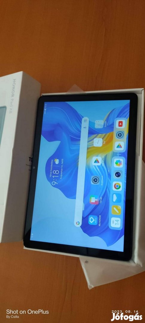 Honor pad X 8 Tablet .új