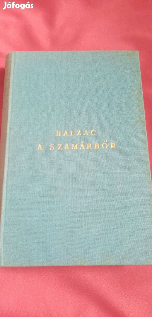 Honore De Balzac : A szamárbőr