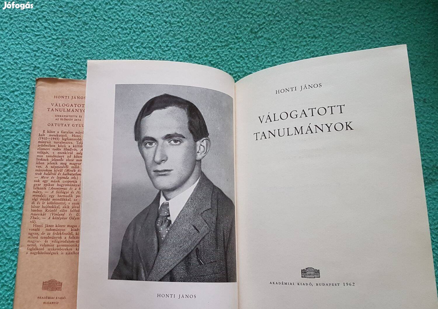 Honti János - Válogatott tanulmányok könyv