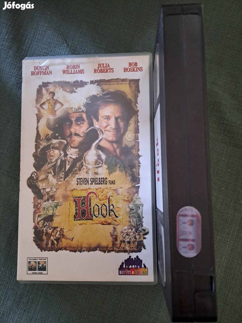 Hook VHS - Steven Spielberg filmje Robin Williams főszereplésével