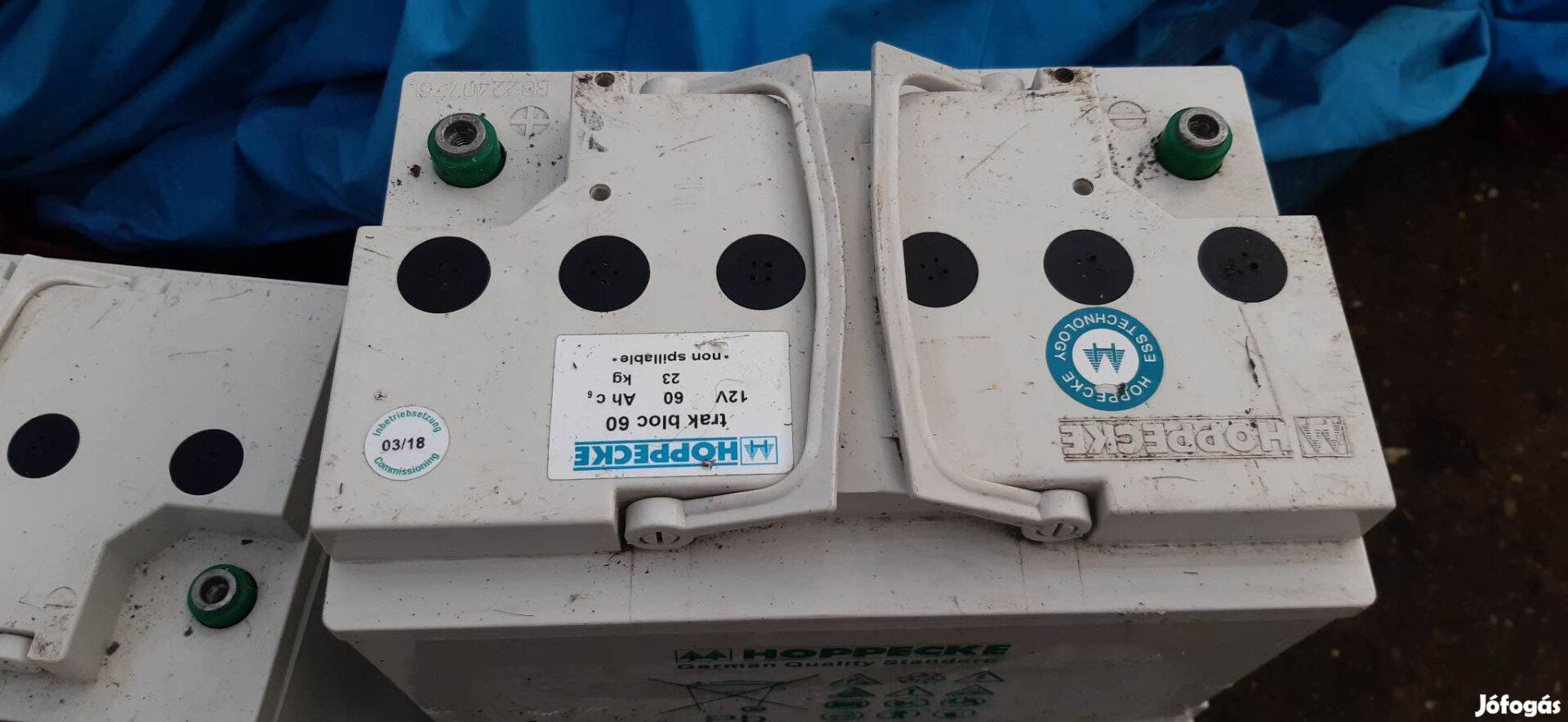 Hoppecke munka akkumulátor akku 12v 60 Ah