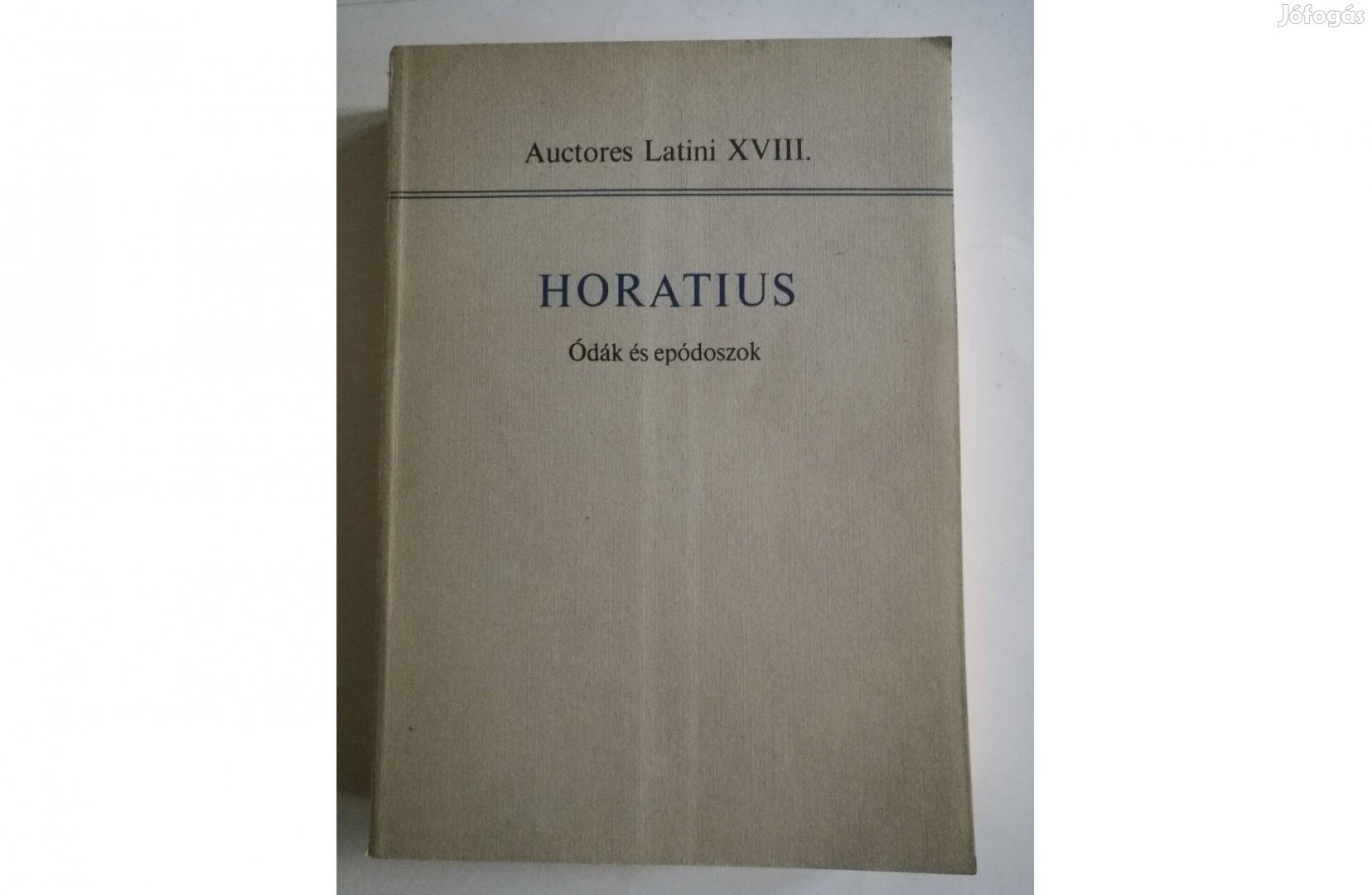 Horatius - Ódák és epodoszok