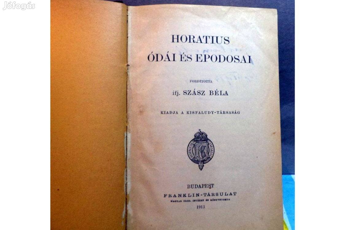 Horatius ódái és epodosai