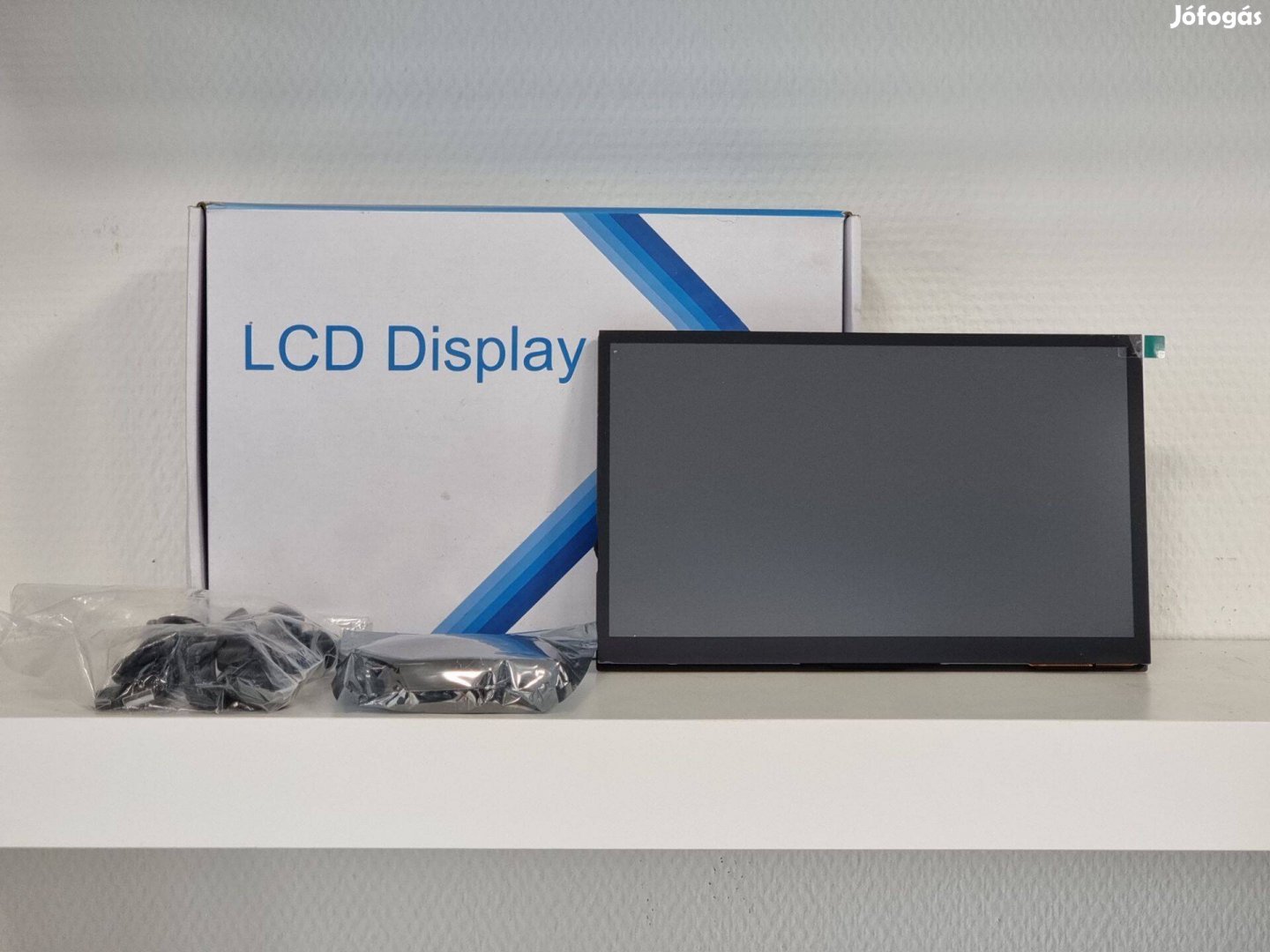 Hordozható 10,1" HD LCD kijelző DIY célokra