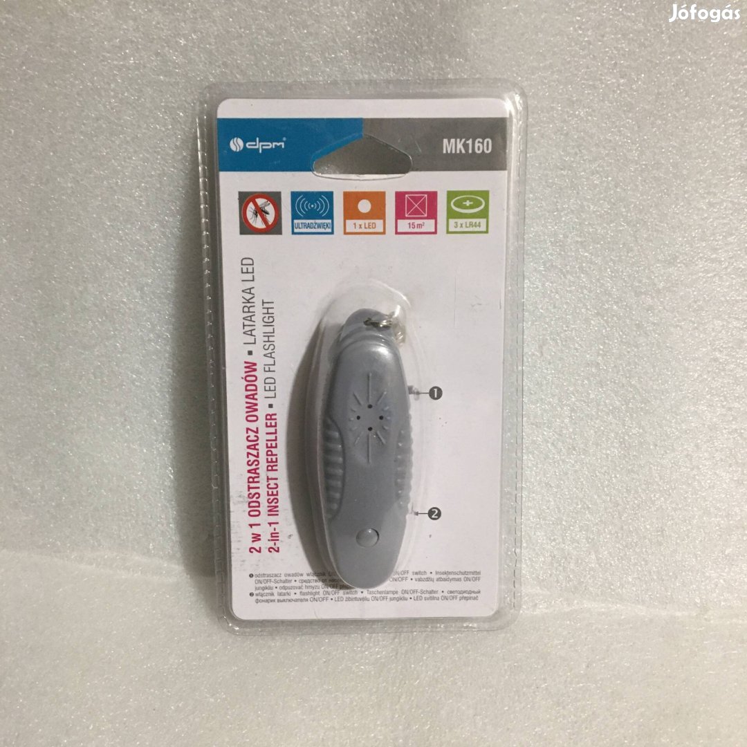 Hordozható Elemes ultrahangos szúnyogriasztó szúnyog