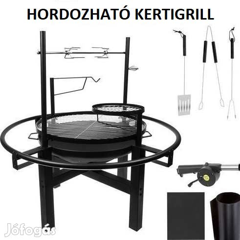 Hordozható Kerti Grill Szett (4773)