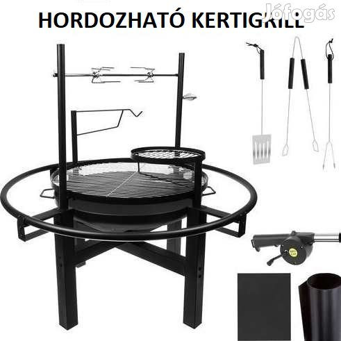 Hordozható Kerti Grill Szett (4773)