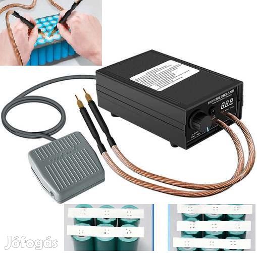 Hordozható Ponthegesztő 18650 Elemek Hegesztéséhez 8000W (4911)