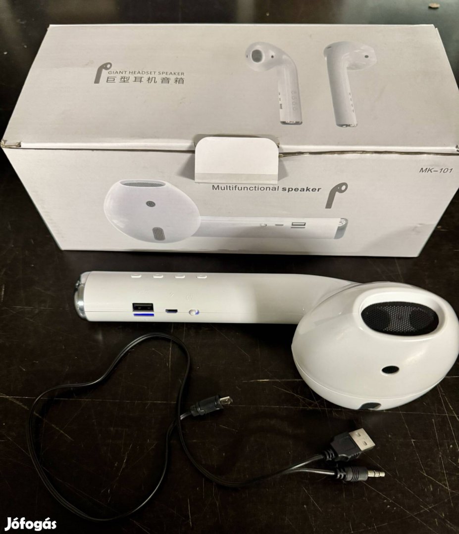 Hordozható bluetooth hangszóró új