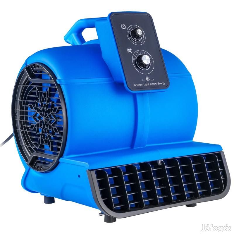 Hordozható hűtőventilátor, turbóventilátor 1200 fordulat/perc,