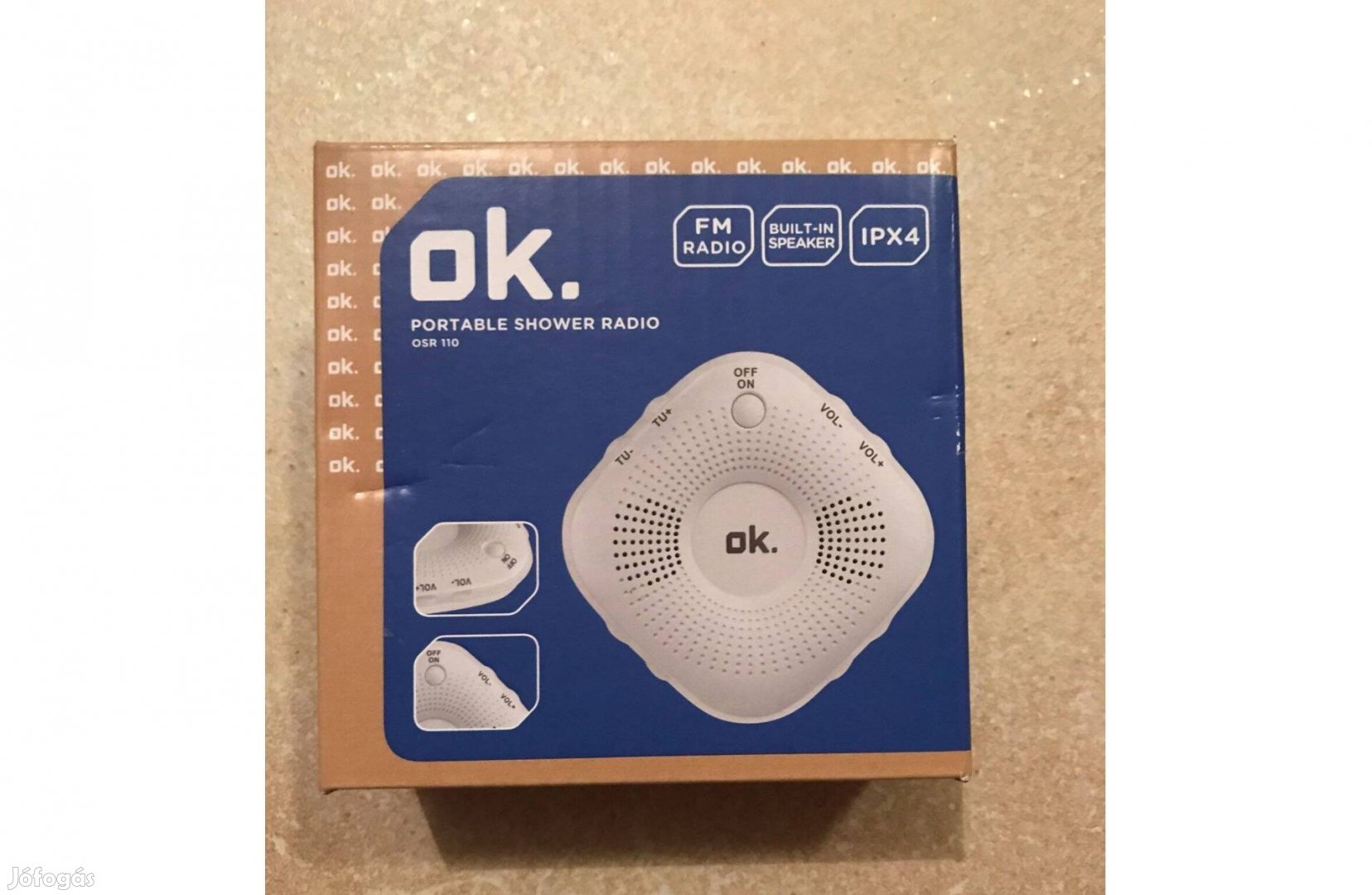 Hordozható rádió, fürdőszobai rádió