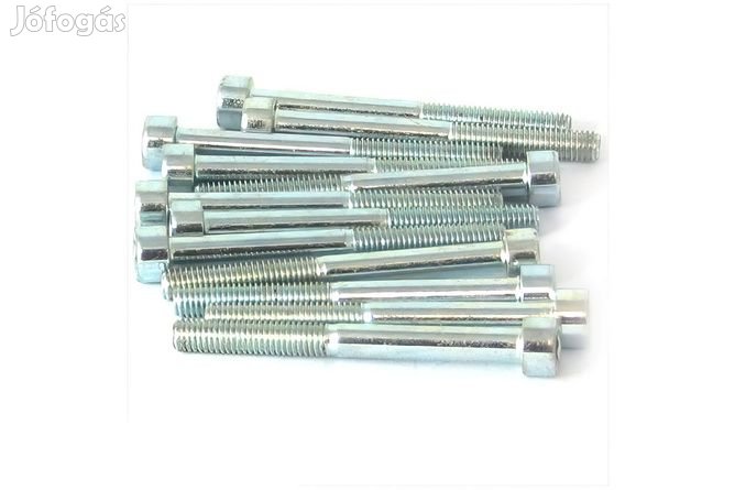 Horganyzott hatlapfejű csavar M5x50 x12