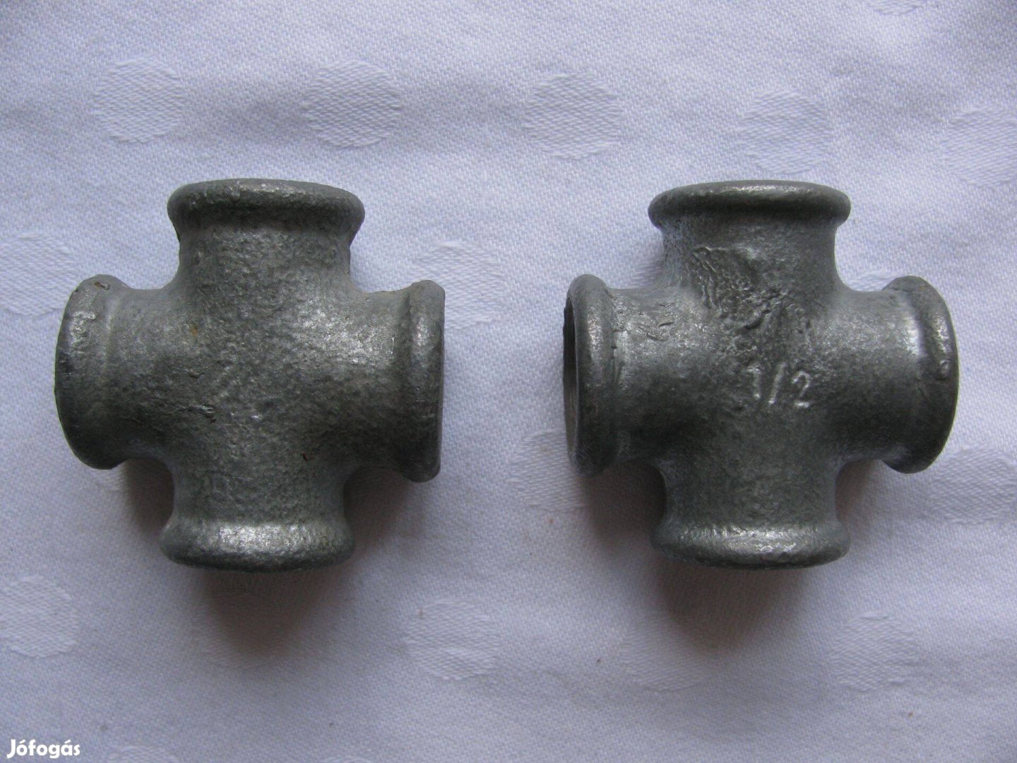 Horganyzott keresztidom, 1/2"