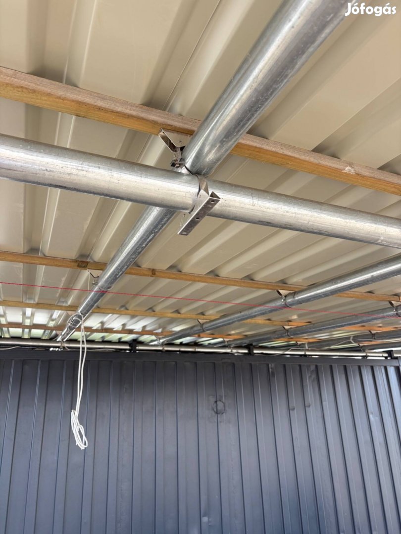 Horganyzott vas cső