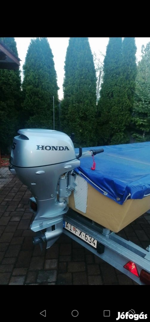 Horgász Csónak+Motor+Futó
