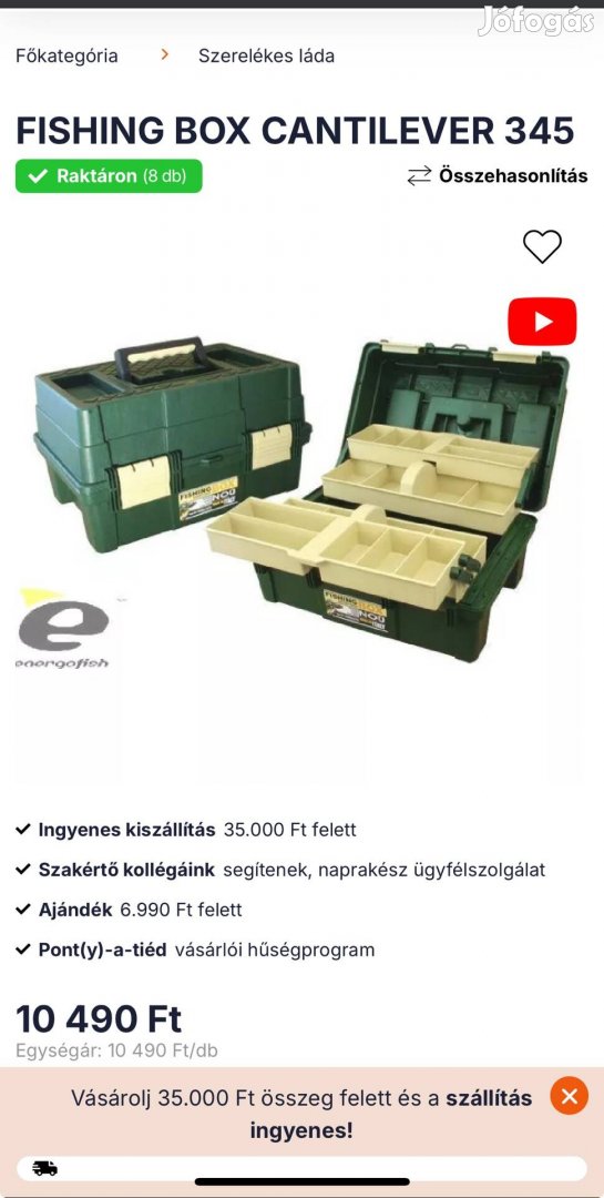 Horgász láda 