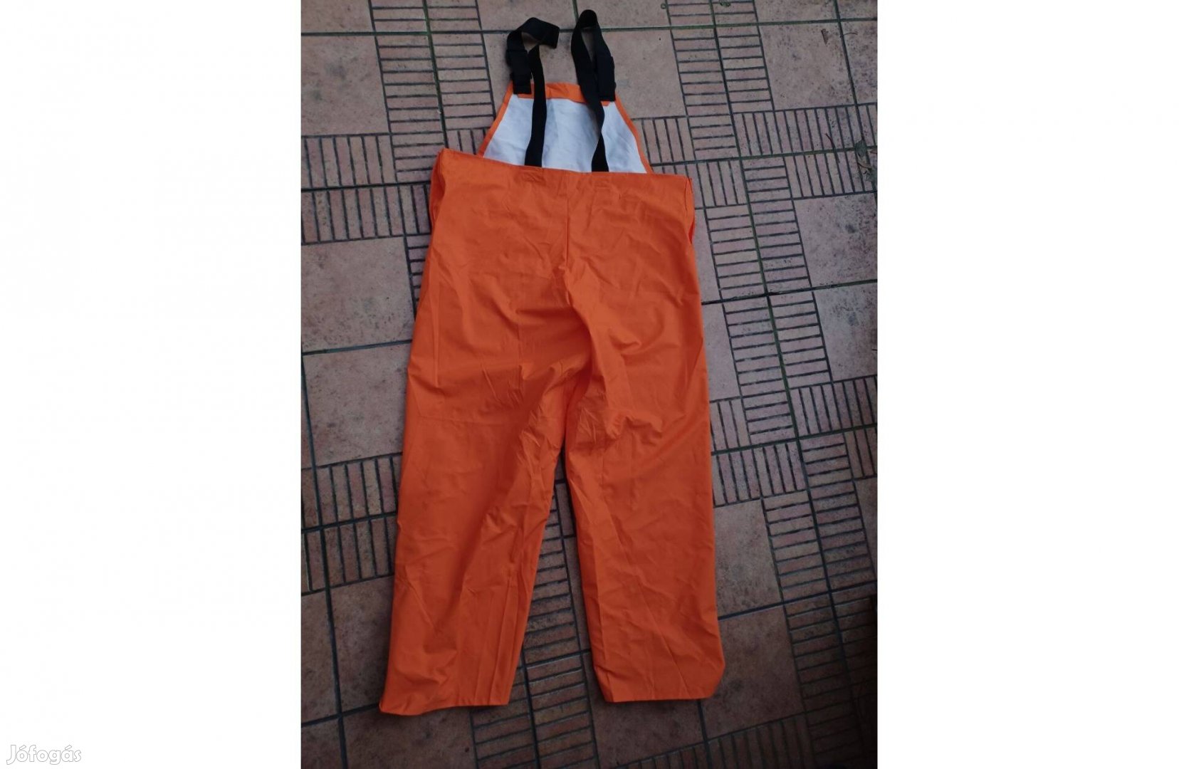 Horgász vitorlás vízálló kantáros nadrág XL 2XL