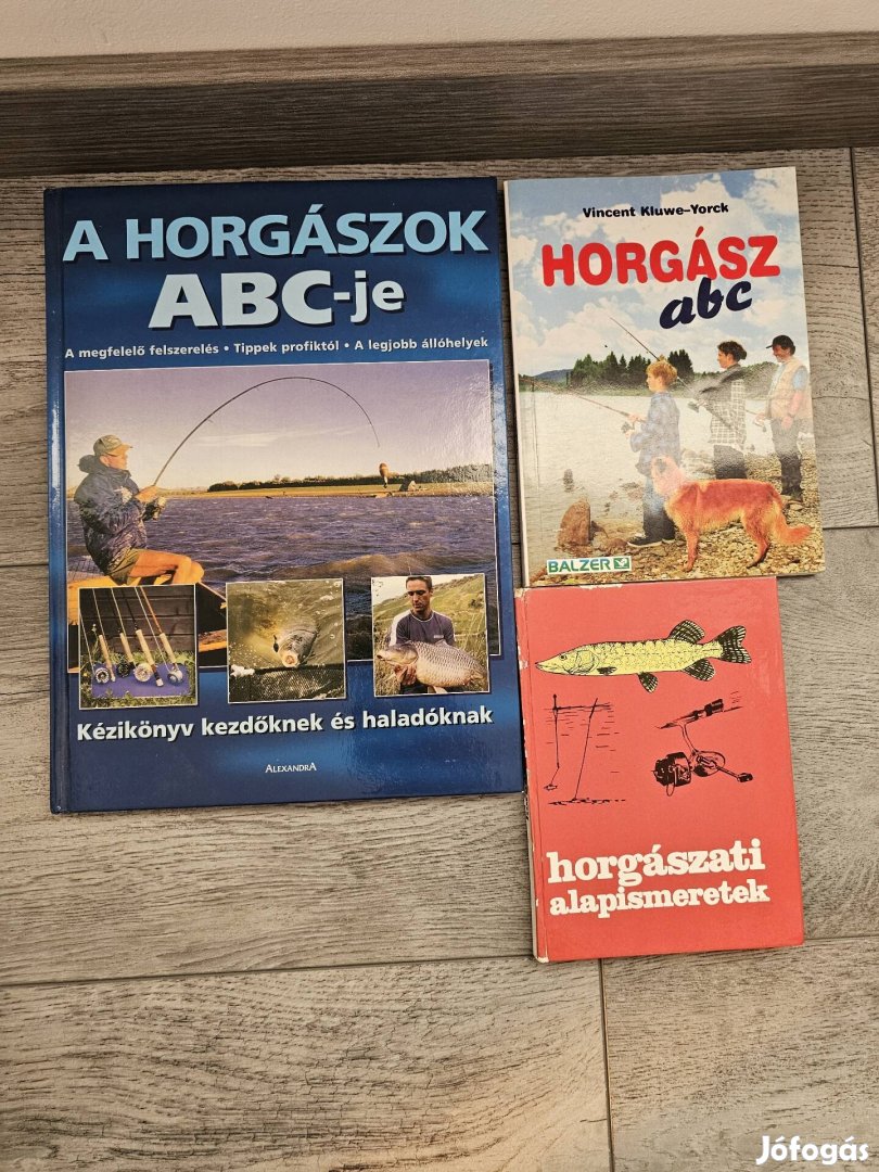 Horgászok abc-je, Horgász abc, Horgászati alapismeretek könyvek