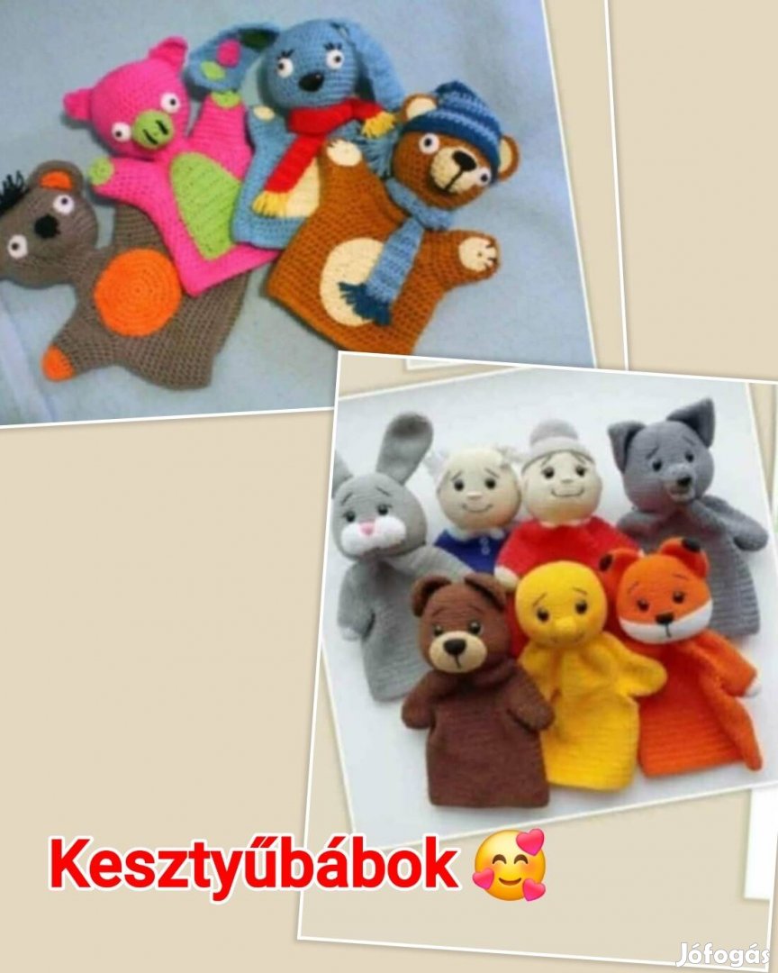 Horgolt cuki jatekok