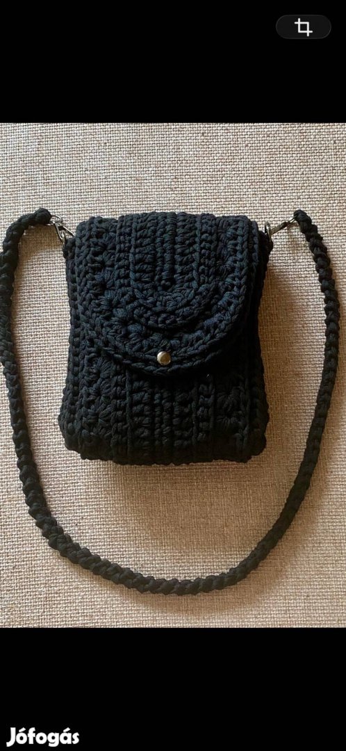 Horgolt táska