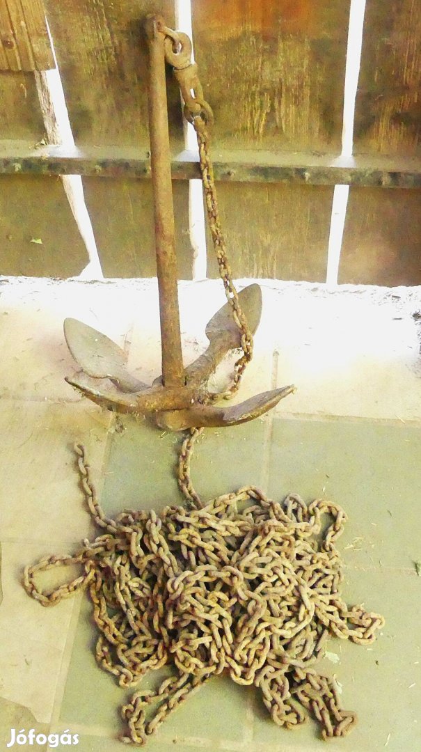 Horgony lánccal eladó