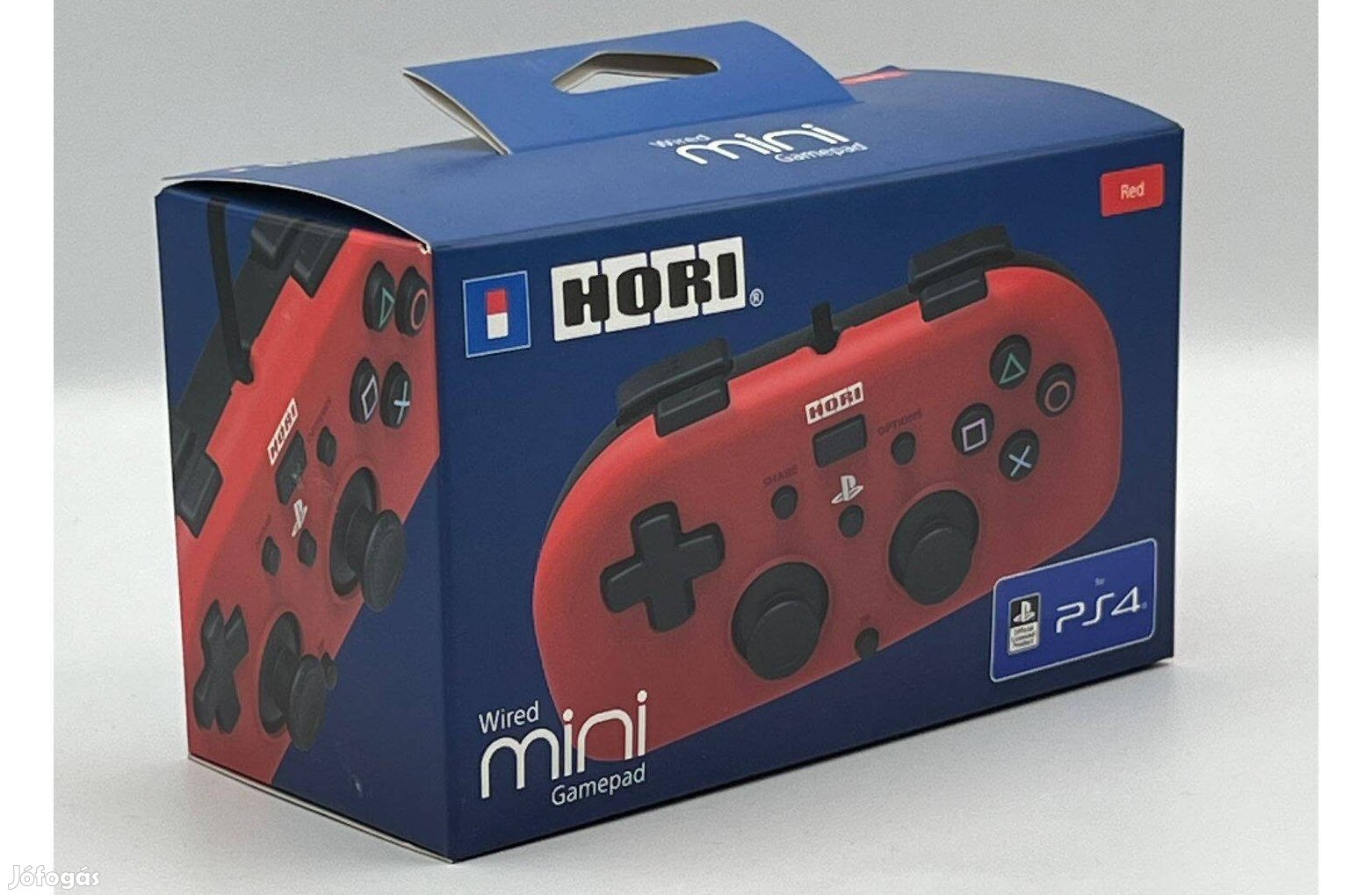 Hori Mini PS4-101E, mini kontroller, új | 1 év garanciával