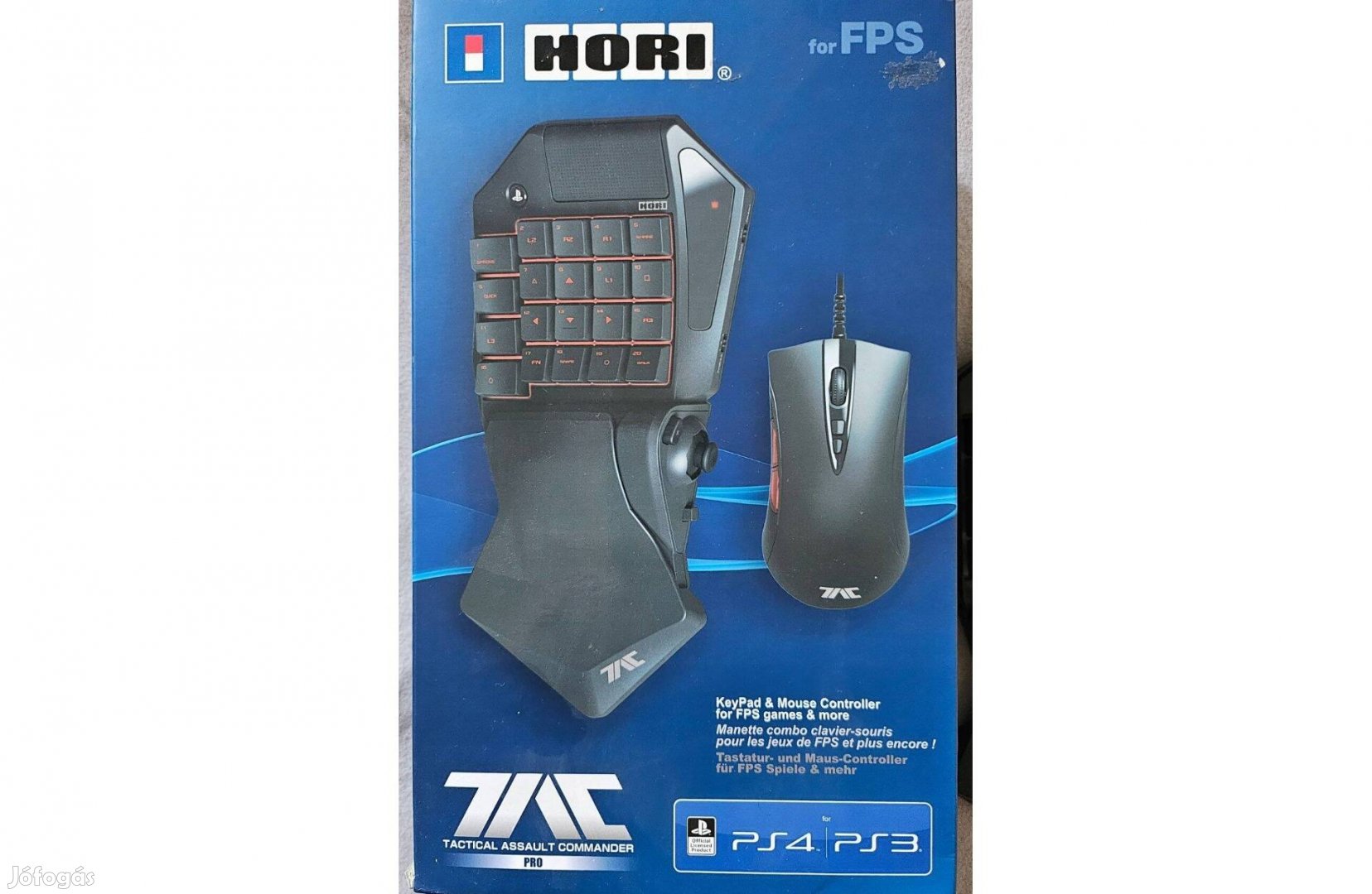 Hori Tac Pro Playstation 3 4 5 FPS billentyűzet + egér eladó