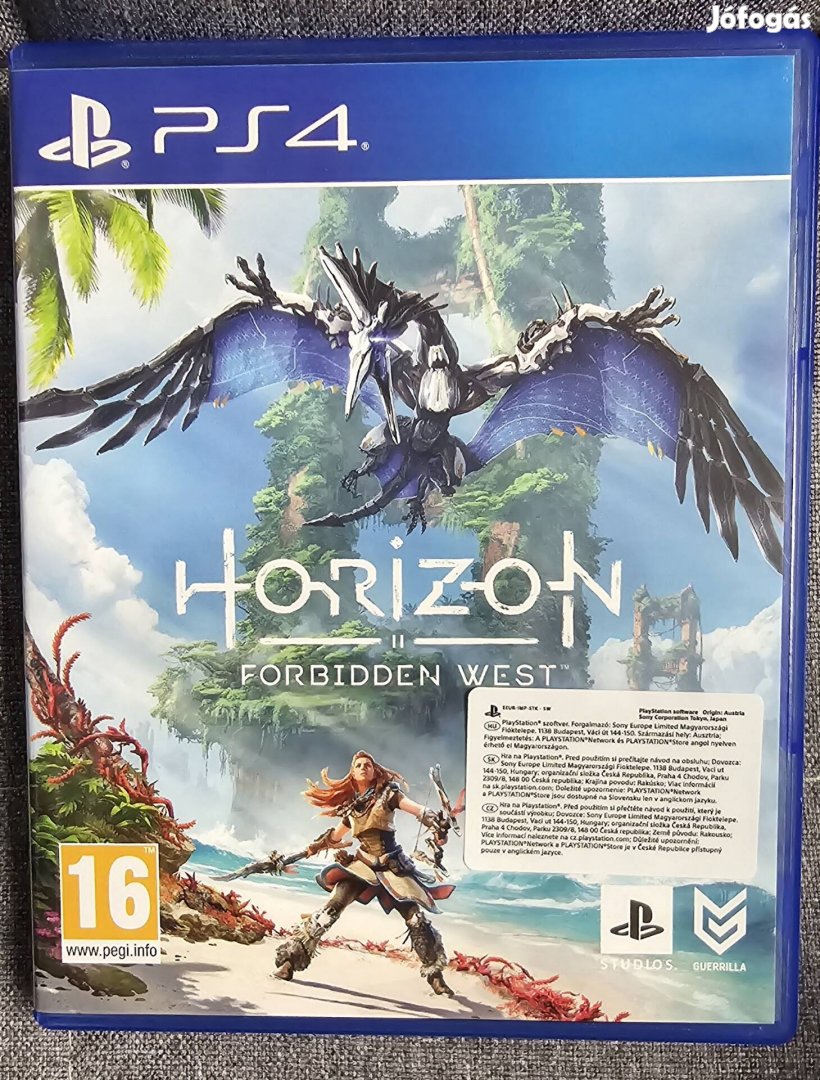 Horizon Forbbiden West Ps4 Ps5 Playstation használt játék 