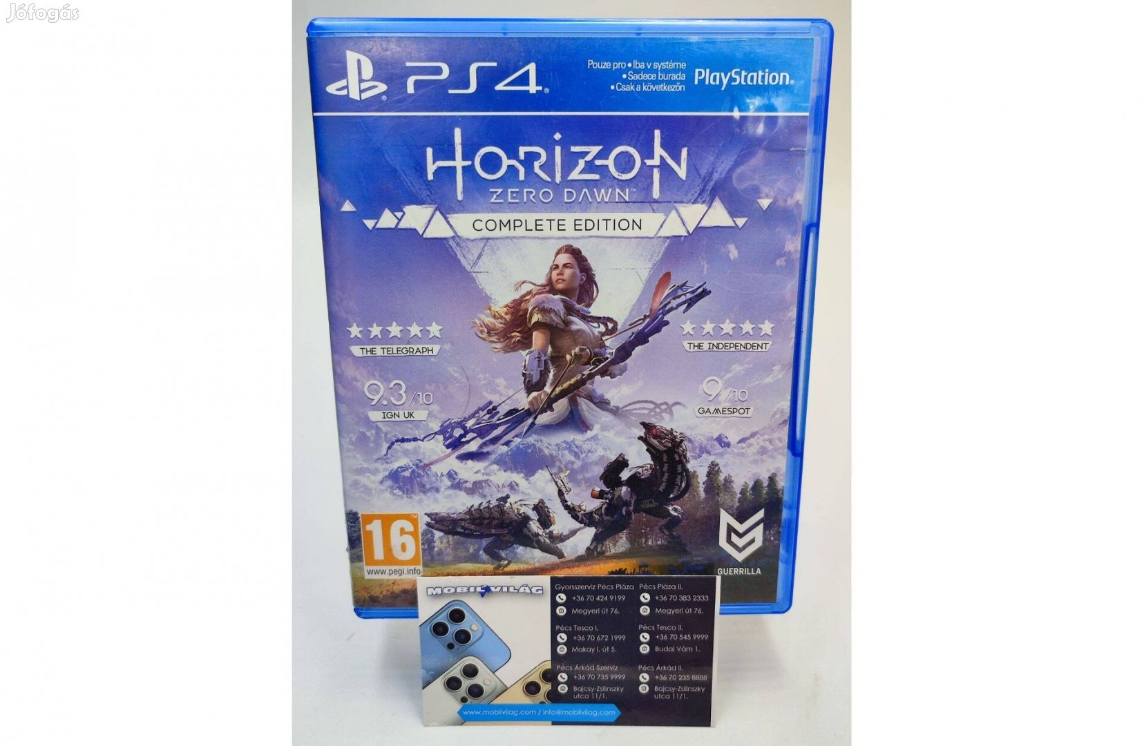 Horizon Zero Dawn Complete Edition PS4 Garanciával #konzl0087