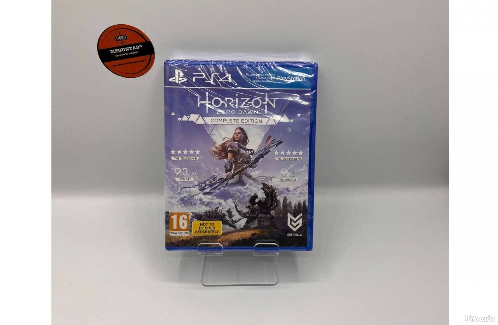 Horizon Zero Dawn Complete Edition - PS4 játék, új