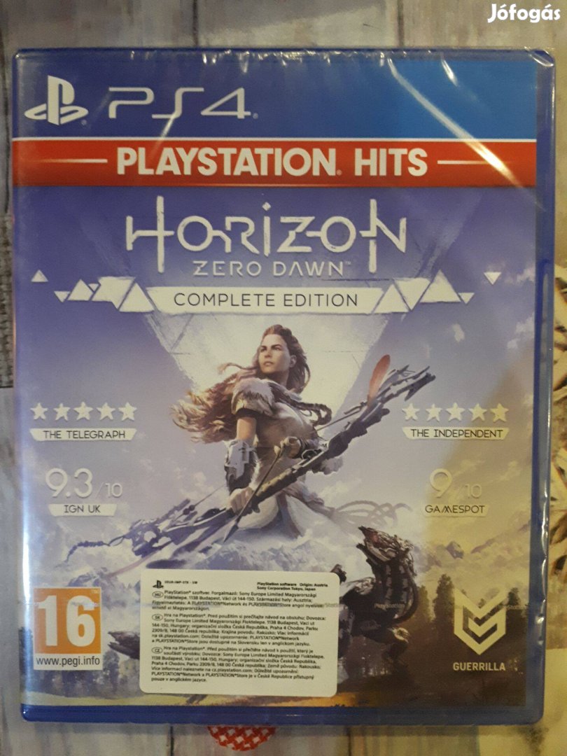 Horizon Zero Dawn Complete Edition (bontatlan!) ps4-PS5 játék eladó-cs