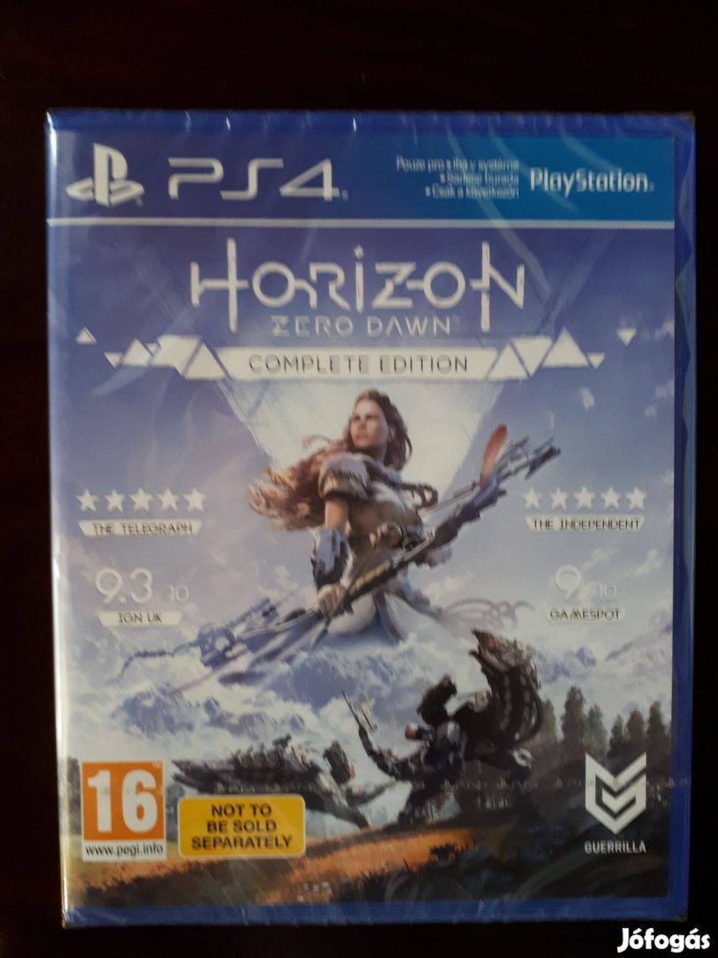 Horizon Zero Dawn Complete Edition ps4-PS5 játék eladó-csere "