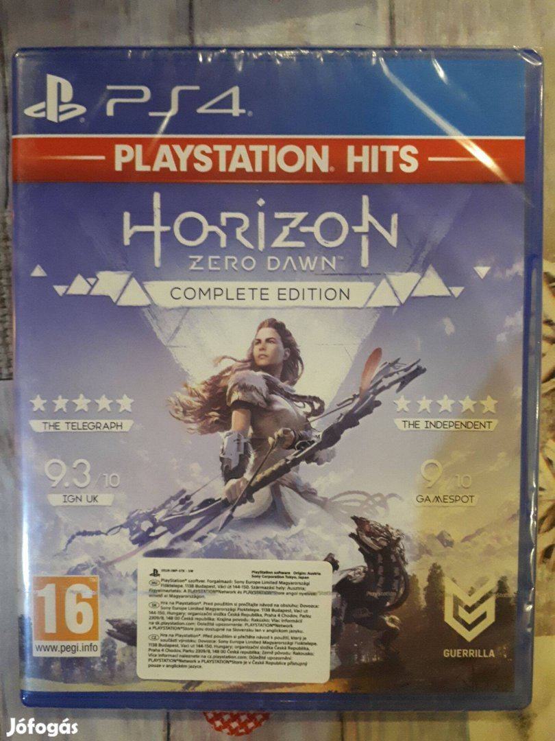 Horizon Zero Dawn Complete Edition ps4-PS5 játék eladó-csere "