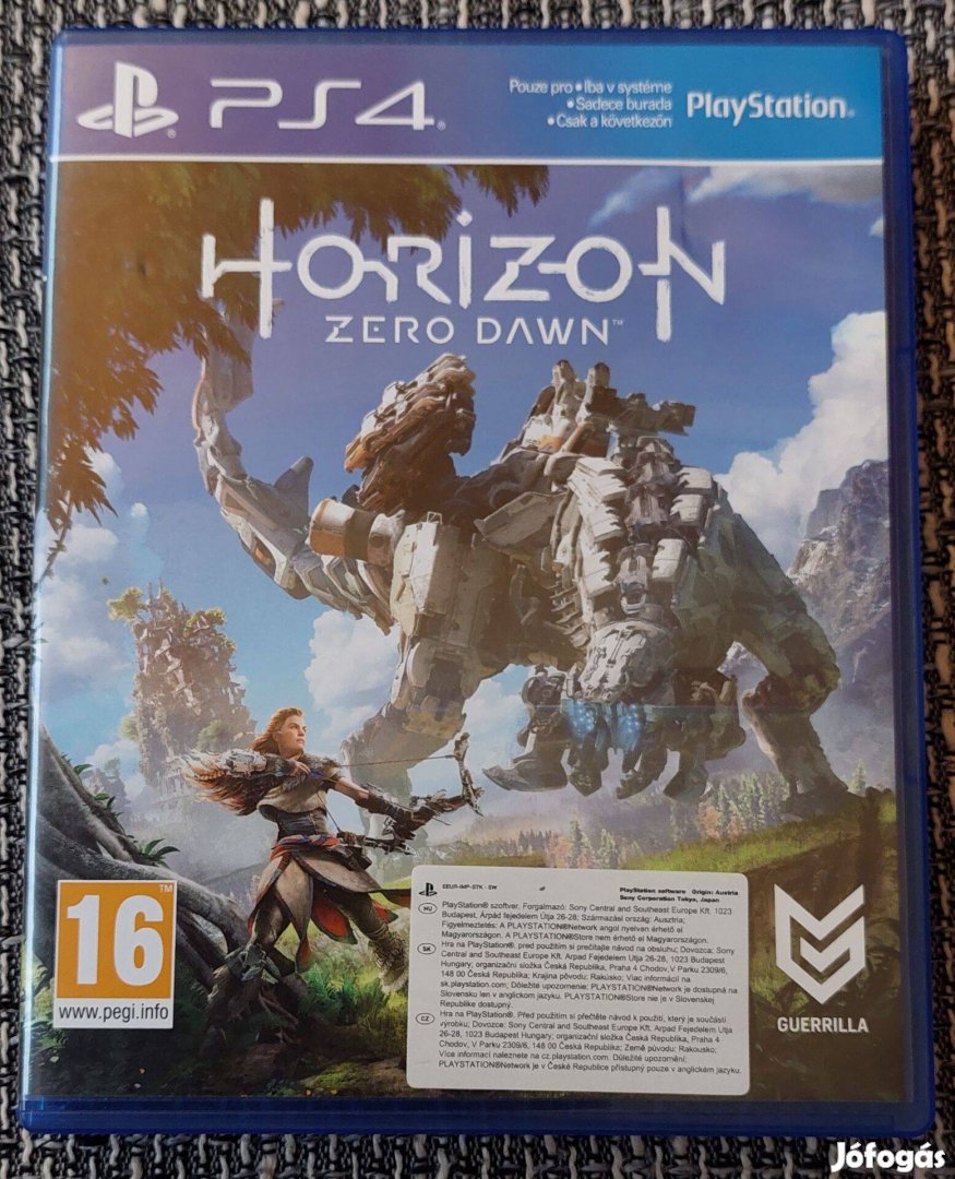 Horizon Zero Dawn PS4, újszerű