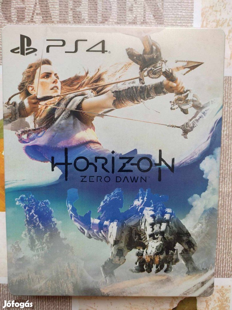 Horizon Zero Dawn steelbook a játékkal együtt