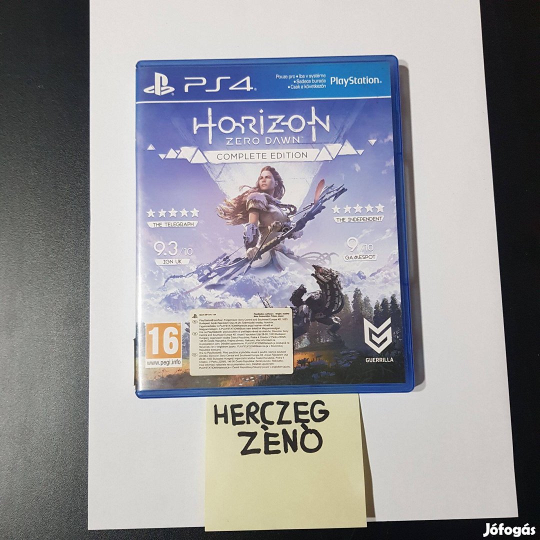 Horizon zero dawn ps4