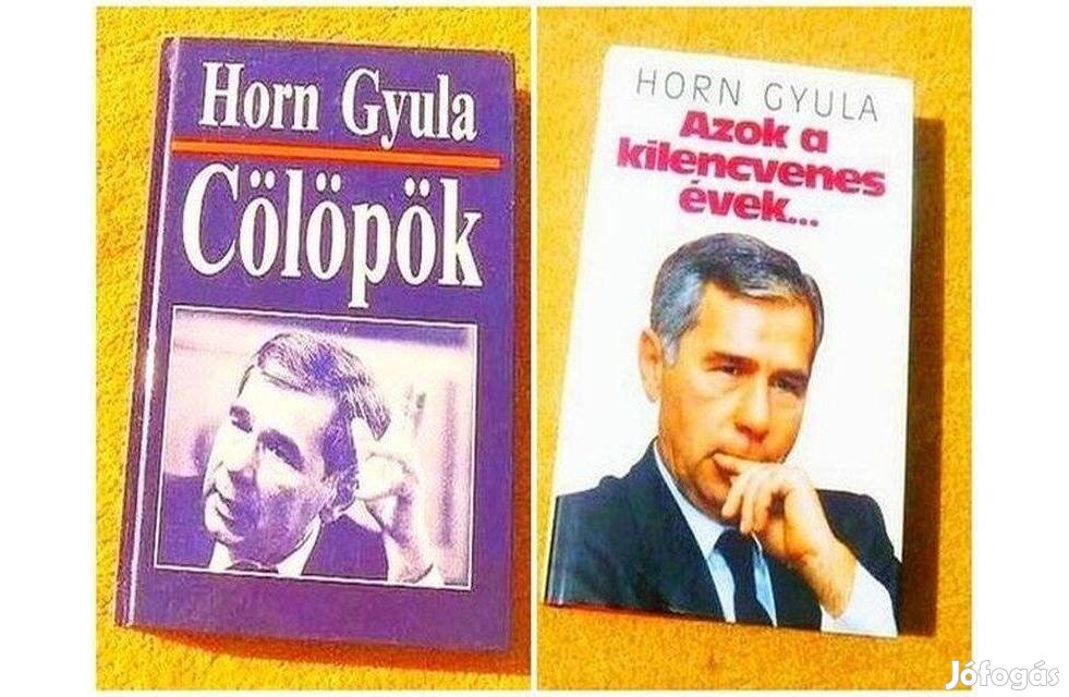 Horn Gyula - Cölöpök - Azok a kilencvenes évek - (Új könyvek)